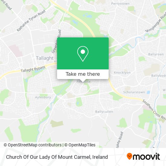 Church Of Our Lady Of Mount Carmel map
