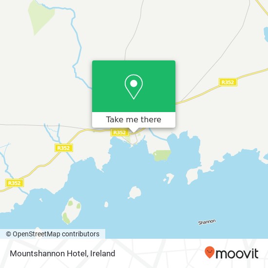 Mountshannon Hotel map