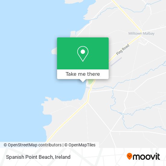 Spanish Point Beach plan