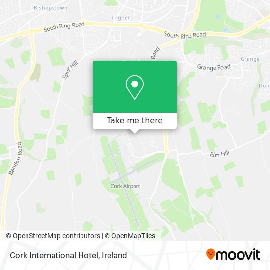 Cork International Hotel map