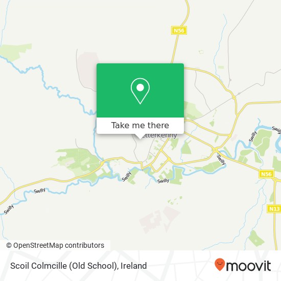 Scoil Colmcille (Old School) map