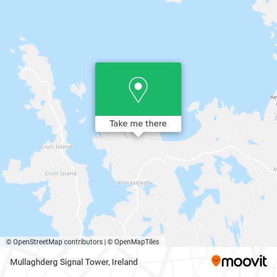 Mullaghderg Signal Tower map