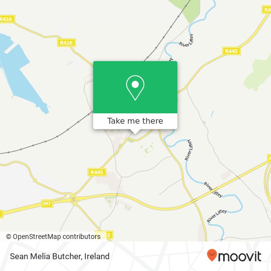 Sean Melia Butcher map