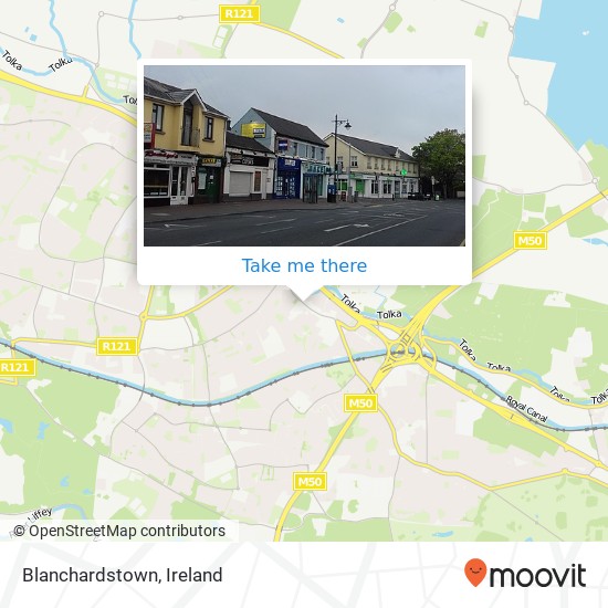 Blanchardstown map