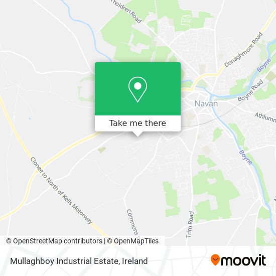 Mullaghboy Industrial Estate map