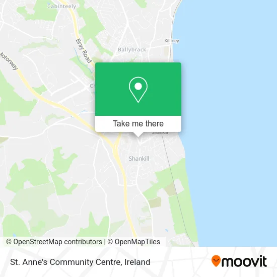 St. Anne's Community Centre map