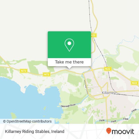 Killarney Riding Stables map