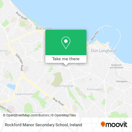 Rockford Manor Secondary School map
