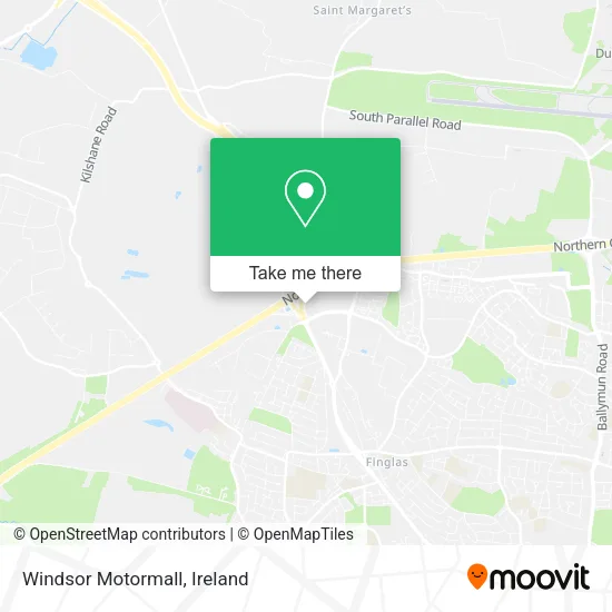 Windsor Motormall map