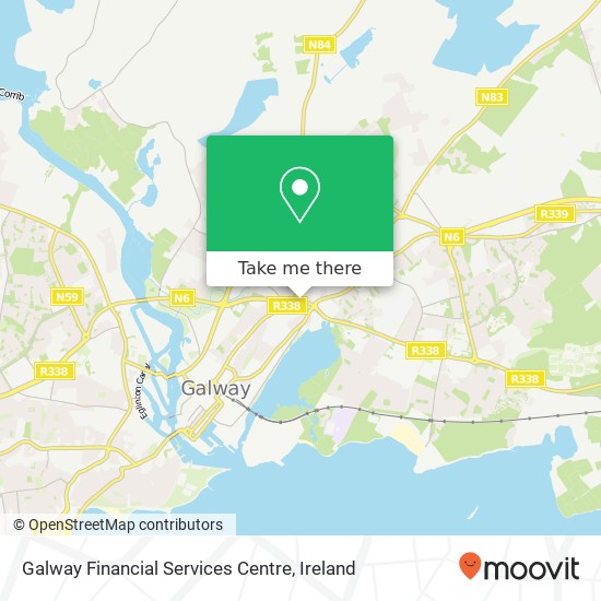 Galway Financial Services Centre map