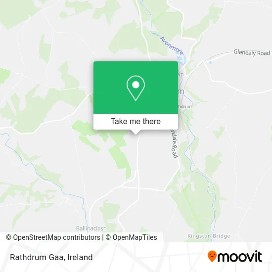 Rathdrum Gaa map