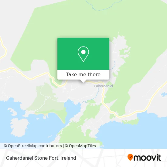 Caherdaniel Stone Fort map