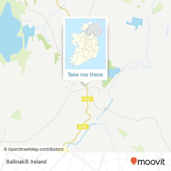 Ballinakill map