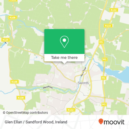 Glen Ellan / Sandford Wood map