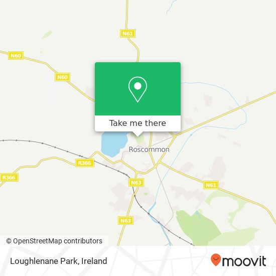 Loughlenane Park map