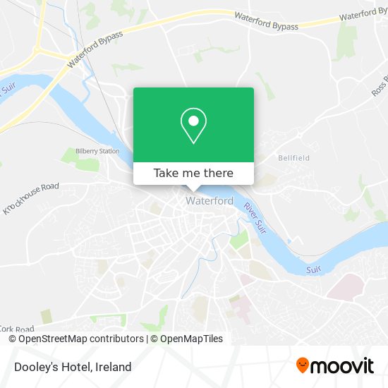 Dooley's Hotel map