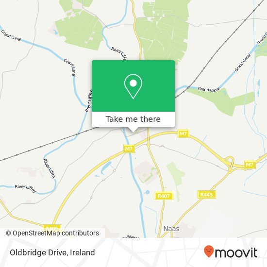 Oldbridge Drive map