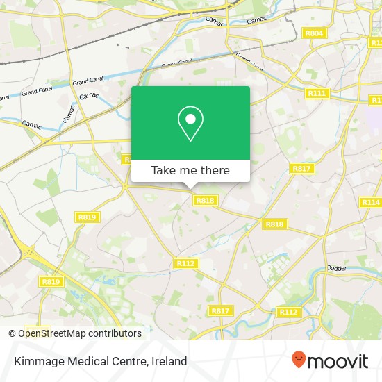 Kimmage Medical Centre map