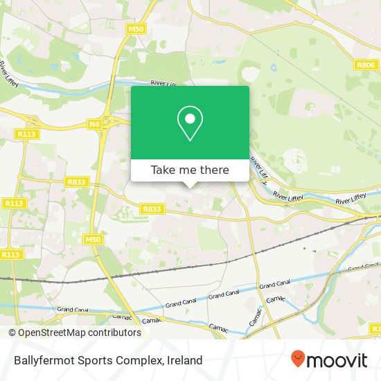 Ballyfermot Sports Complex plan