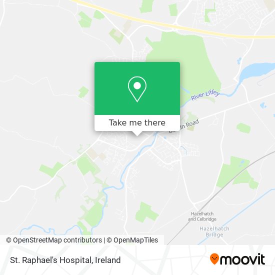 St. Raphael's Hospital map