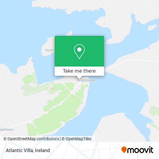 Atlantic Villa map