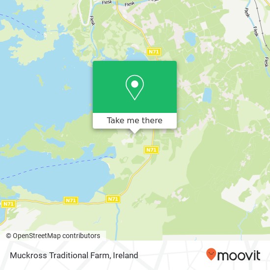 Muckross Traditional Farm map