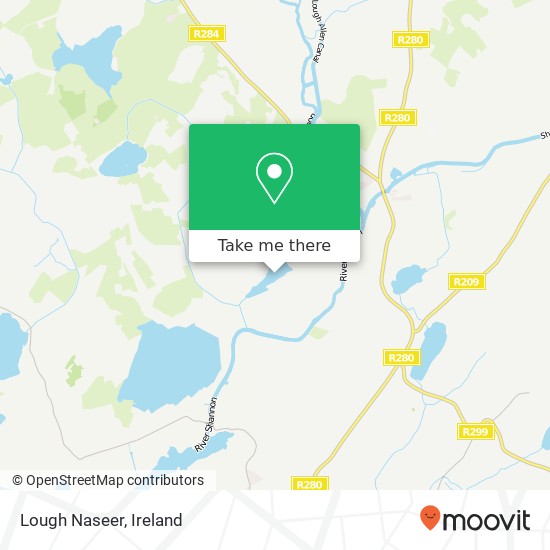 Lough Naseer map