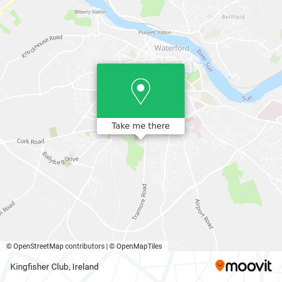Kingfisher Club map