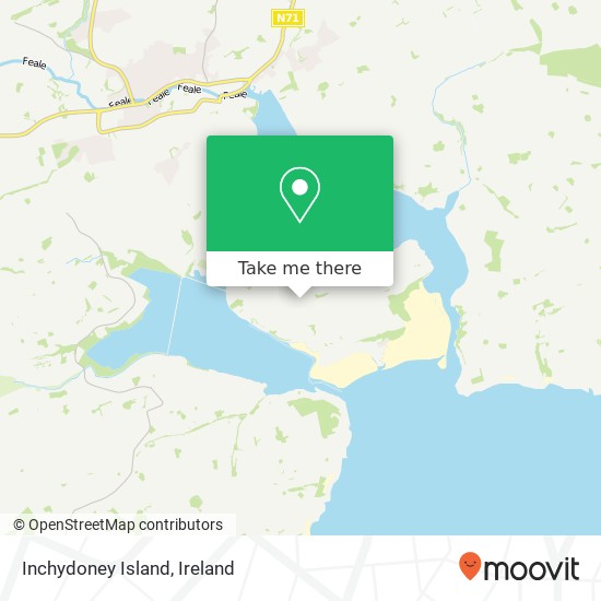 Inchydoney Island map