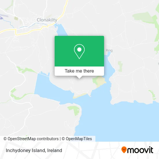 Inchydoney Island map