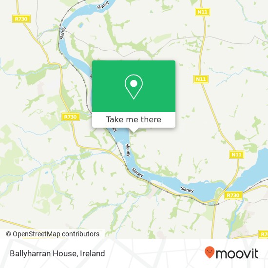 Ballyharran House map