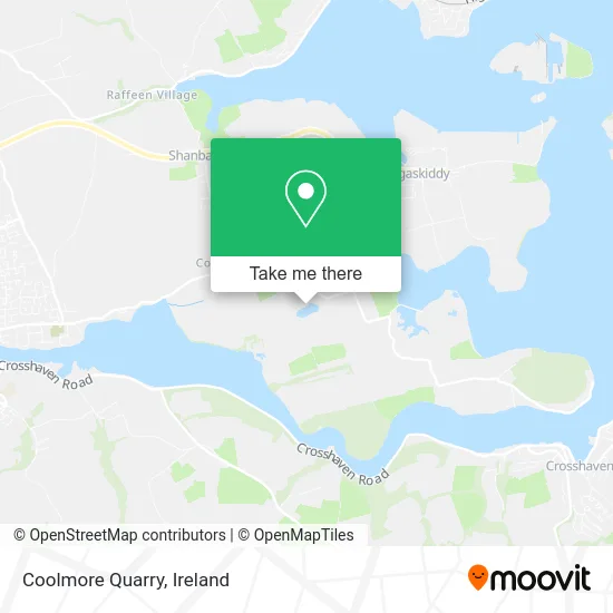 Coolmore Quarry map