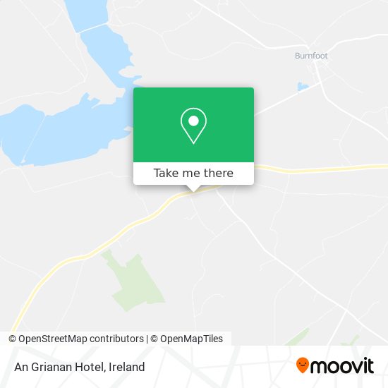 An Grianan Hotel map