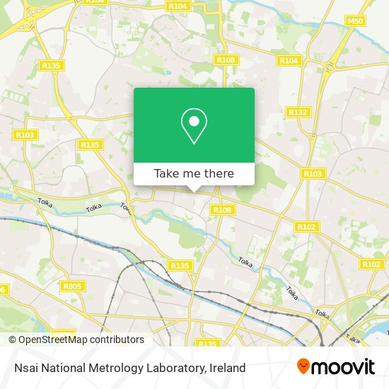 Nsai National Metrology Laboratory map
