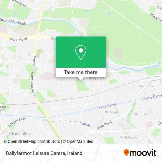 Ballyfermot Leisure Centre map