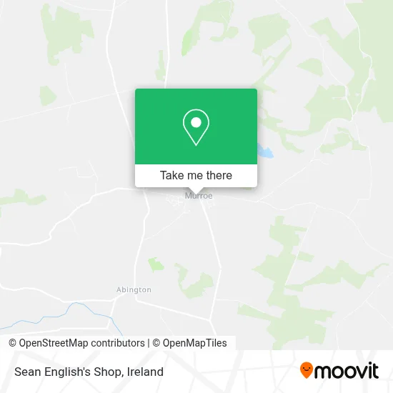 Sean English's Shop map