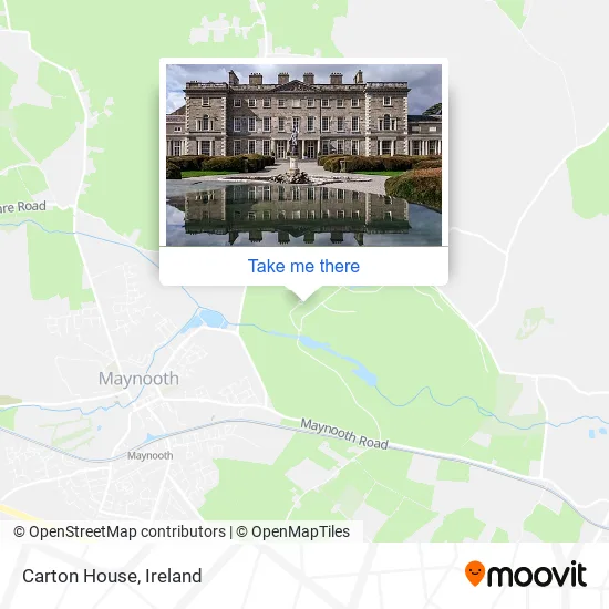 Carton House map