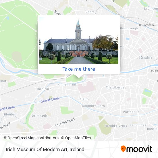 Irish Museum Of Modern Art map