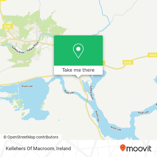 Kellehers Of Macroom map