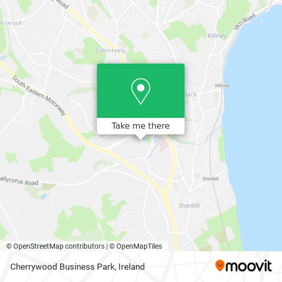 Cherrywood Business Park map