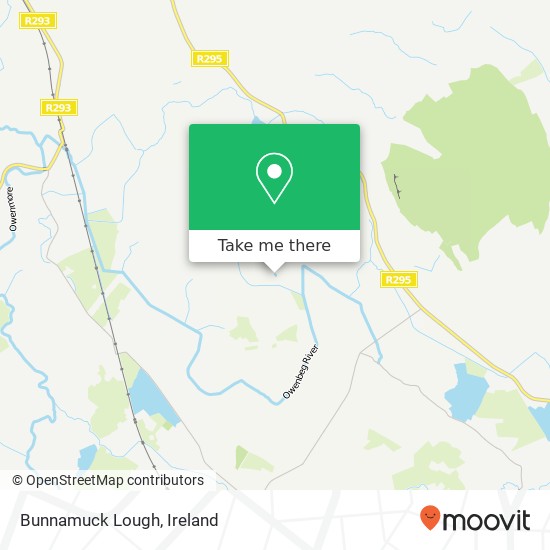 Bunnamuck Lough map