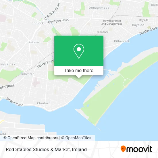 Red Stables Studios & Market map