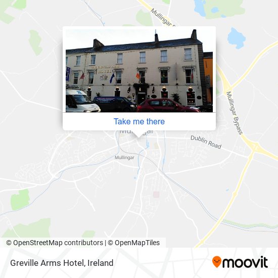 Greville Arms Hotel map
