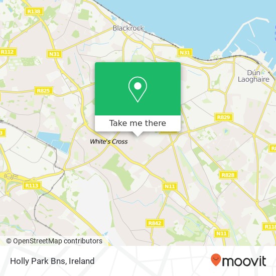 Holly Park Bns map