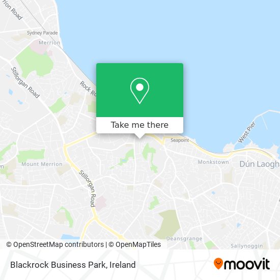 Blackrock Business Park map