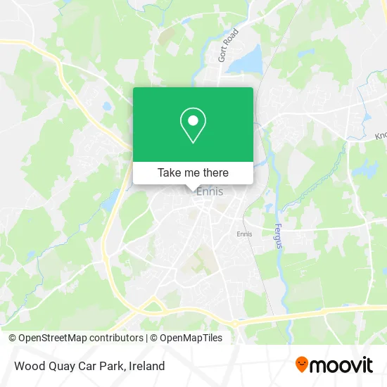 Wood Quay Car Park map