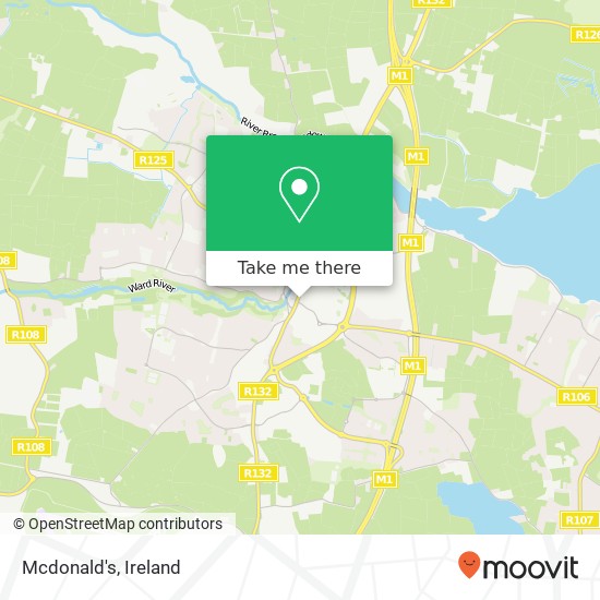 Mcdonald's map