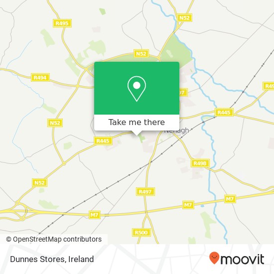 Dunnes Stores map