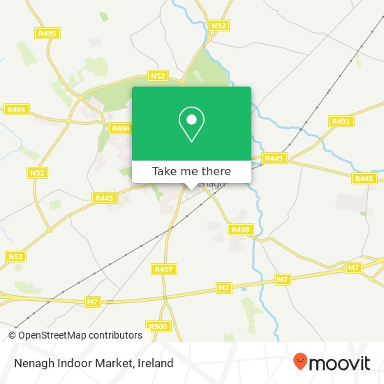 Nenagh Indoor Market map