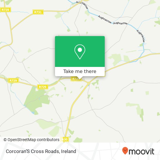 Corcoran’S Cross Roads map